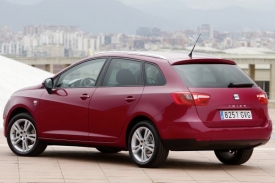 S cenou šel dolů i kombík Seat Ibiza ST.