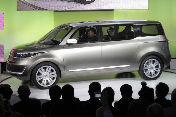 Koncept KV 7 vozu MPV z vývojových dílen Kia Motors.