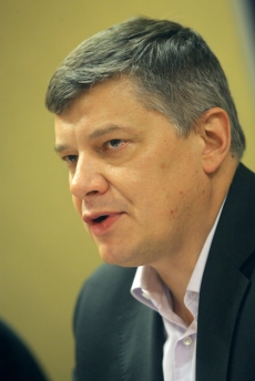 Šéf Sazky Aleš Hušák.