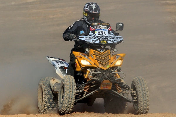 Josef Macháček na Rallye Dakar.