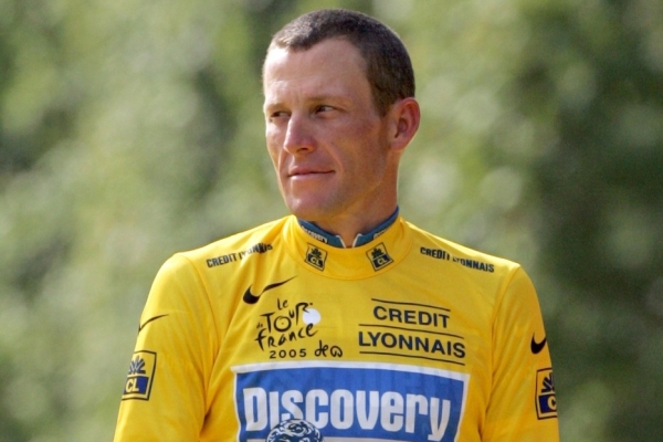 Legendární cyklista Lance Armstrong.