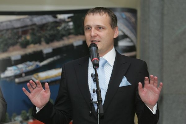 Ministr dopravy Vít Bárta. Ministr dopravy Vít Bárta.