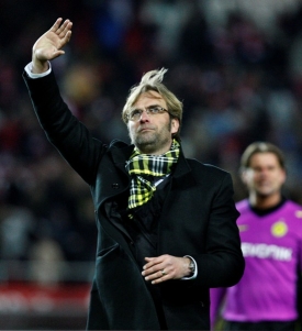 Trenér Dortmundu Jürgen Klopp.