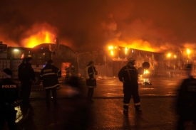 Třináctého ledna tohoto roku shořela skoro polovina tržnice v Brně.