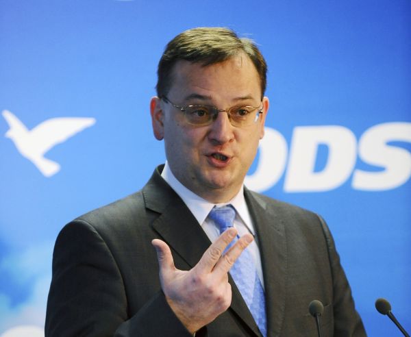 Premiér Petr Nečas. Premiér Petr Nečas.