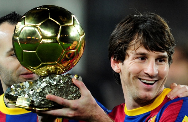 Lionel Messi získal letos Zlatý míč pro nejlepšího hráče světa.