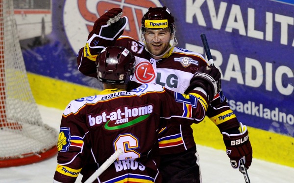 Sparťané Petr Ton a Michal Broš.