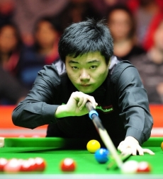 Vítěz UK Masters Ding Junhui.