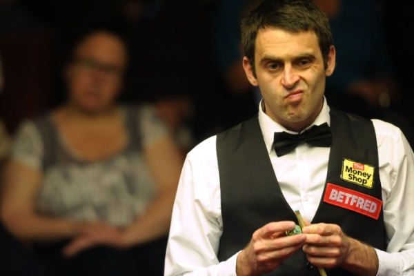 Legenda světového snookeru Ronnie O'Sullivan.