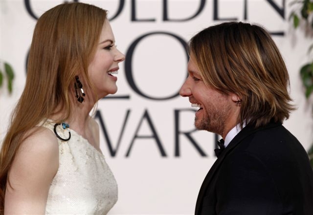 Nicole Kidmanová a její manžel Keith Urban.