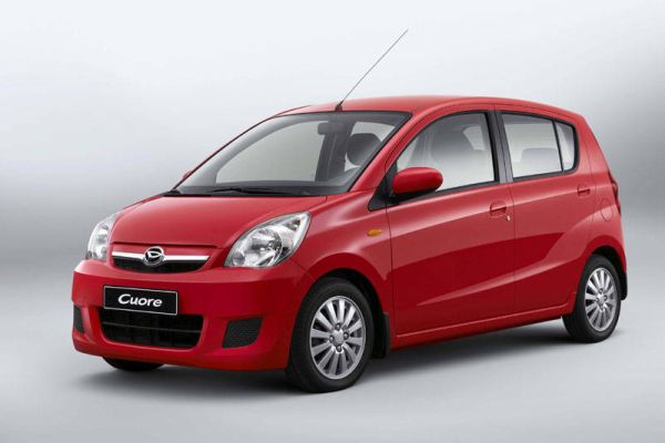 Jeden z oblíbených modelů automobilky Daihatsu - malé Cuore.