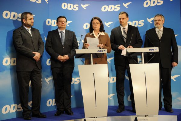 Zprava Dan Jiránek, Petr Nečas , Miroslava Němcová, Alexandr Vondra a Richard Svoboda. Zprava Dan Jiránek, Petr Nečas , Miroslava Němcová, Alexandr Vondra a Richard Svoboda.