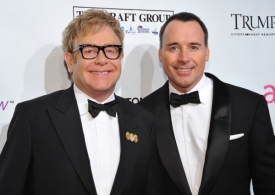 Elton John a David Furnish.