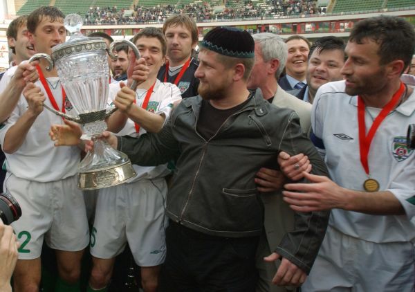Kadyrov chce pohár pro vítěze Ligy mistrů. 