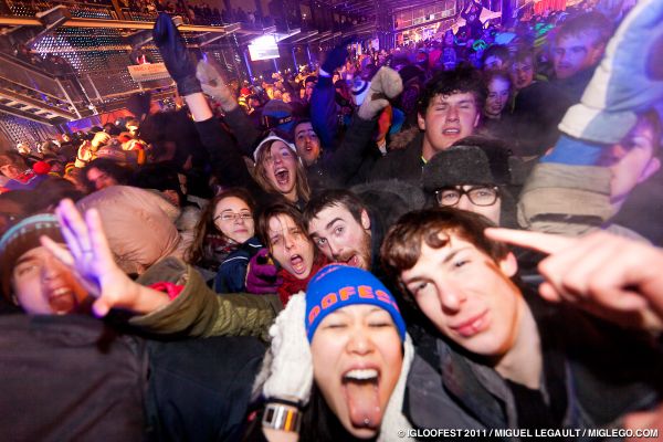 Na letošní Igloofest zamířily tisíce lidí. Na letošní Igloofest zamířily tisíce lidí.