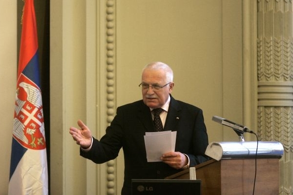 Prezident Václav Klaus.