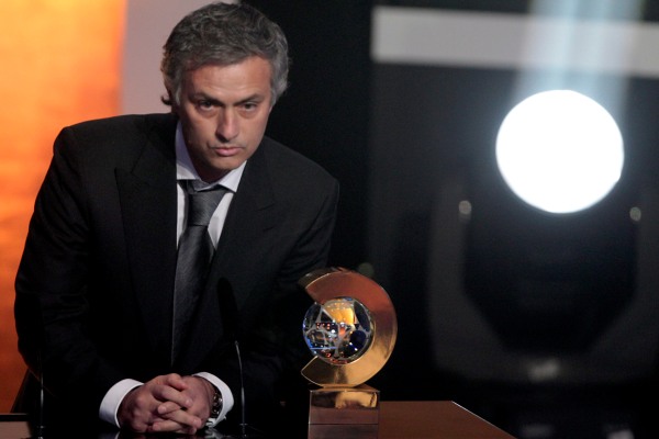 Portugalský kouč José Mourinho.