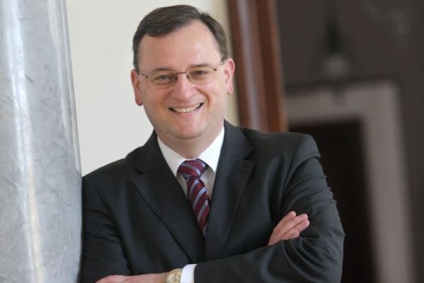 Premiér Petr Nečas.