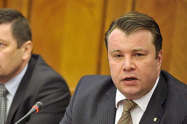 Ministr průmyslu a obchodu Martin Kocourek.