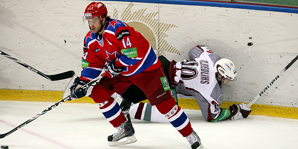 Jan Marek pomohl k výhře CSKA Moskva. Jan Marek pomohl k výhře CSKA Moskva.