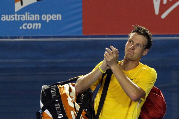 Tomáš Berdych se s Australian Open rozloučil ve čtvrtfinále.