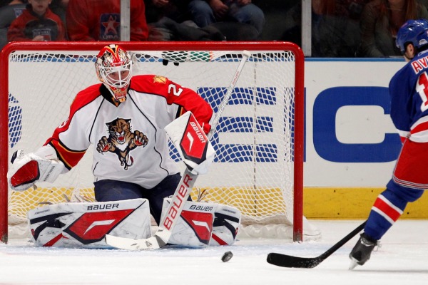 Tomáš Vokoun pomohl Floridě k vítězství nad NY Rangers.