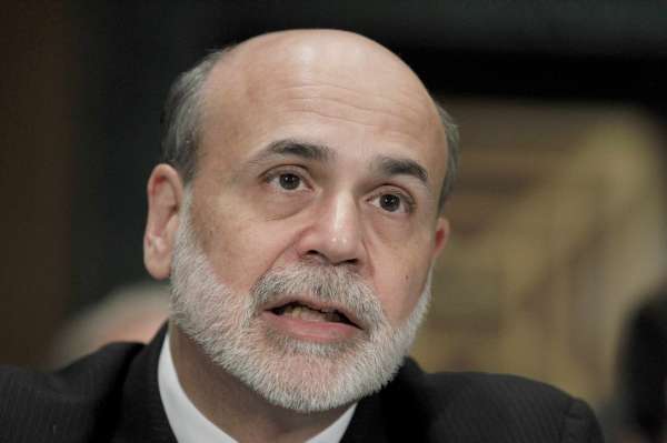 I Ben Bernanke, šéf americké centrální banky, může za krize.