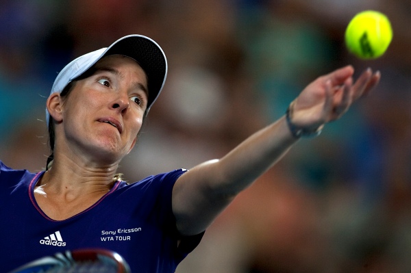 Bývalá světová jednička Justine Heninová. Bývalá světová jednička Justine Heninová.