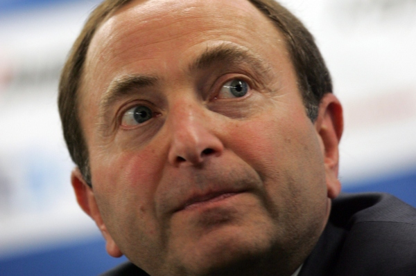 Šéf NHL Gary Bettman.