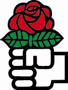 Logo socialistické internacionály.