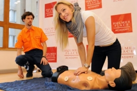 Modelka Renata Langmannová.