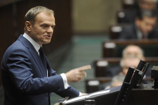 Polský premiér Donald Tusk. Polský premiér Donald Tusk.