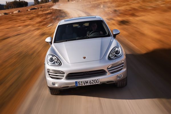 Porsche Cayenne, vůz, který je na čínském trhu velice úspěšný.