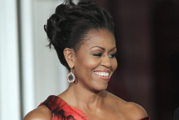 První dáma USA Michelle Obamová. První dáma USA Michelle Obamová.