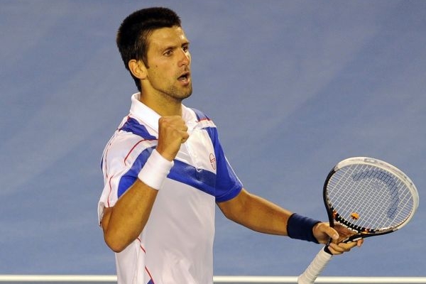 Novak Djokovič ve finále Australian Open. Novak Djokovič ve finále Australian Open.