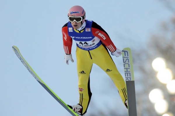Vítěz závodu ve Willingenu Severin Freund. Vítěz závodu ve Willingenu Severin Freund.