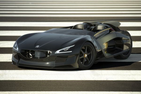 Peugeot EX1, koncept supersportovního elektromobilu.