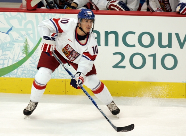 Roman Červenka je v čele tabulky střelců KHL.