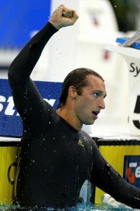 Ian Thorpe v dobách, kdy ještě závodil.