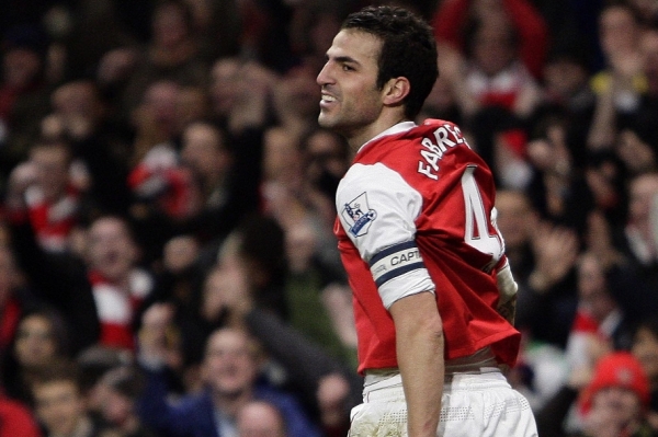 Kapitán Arsenalu Cesc Fàbregas.