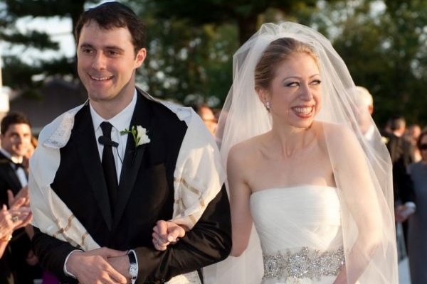 Chelsea Clintonová a Marc Mezvinsky.