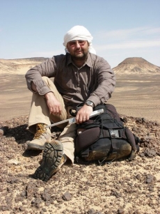 Vedoucí expedice Českého egyptologického ústavu v Abúsíru Miroslav Bárta.