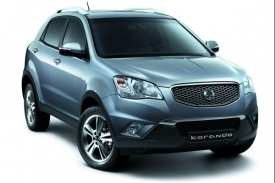 SsangYong Korando dorazil i do Čech.