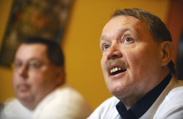 Předseda Lékařského odborového klubu Martin Engel.