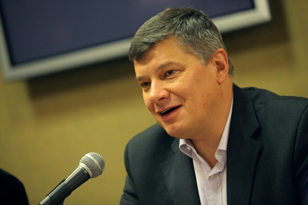 Šéf Sazky Aleš Hušák.