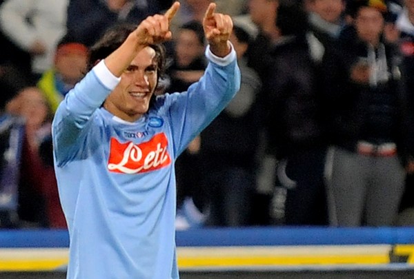 Edinson Cavani je v Neapoli hvězdou.