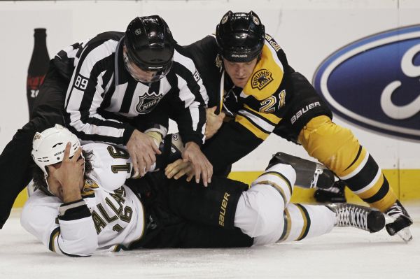 Ilustrační foto ze zápasu Bruins a Stars. 