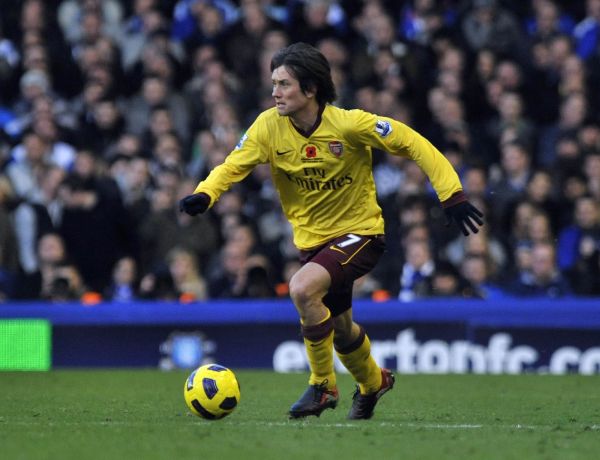 Tomáš Rosický hrál dvacet minut. 