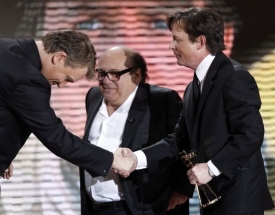 Herec Michael J. Fox,  který už dvacet let trpí Parkinsonovou chorobou, obdržel cenu za celoživotní dílo.