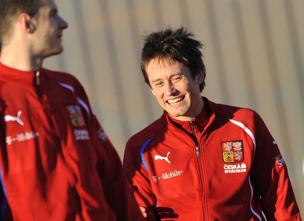 Tomáš Rosický (vpravo). 